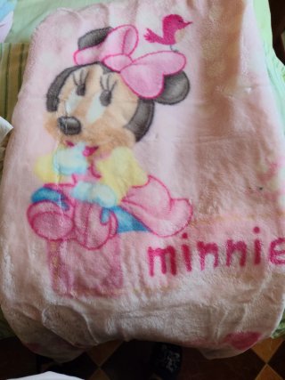Manta de Cuna Minnie Mouse