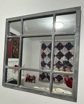 Espejo de Pared Estilo Ventana