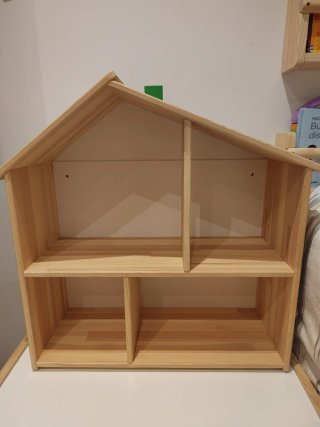 Casita de muñecas de madera Ikea Flisat