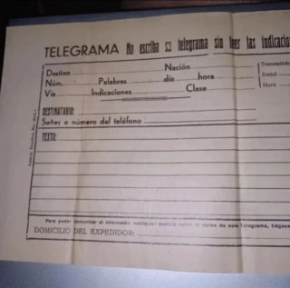 2 Formatos Antiguos de Telegrama