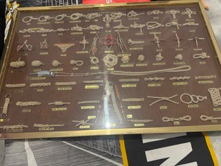 Cuadro Decorativo de Nudos Marineros