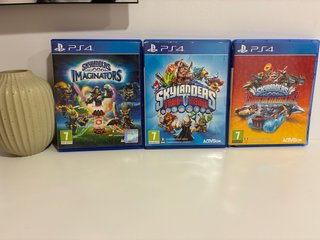 3 Juegos Skylanders para PS4
