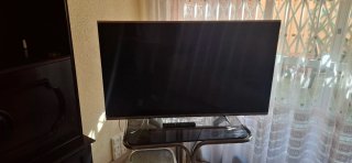 Televisión con soporte