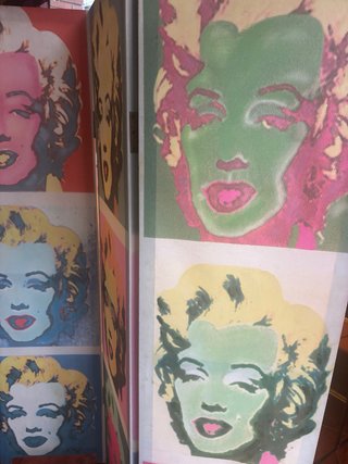 Biombo de 3 caras Marilyn Monroe