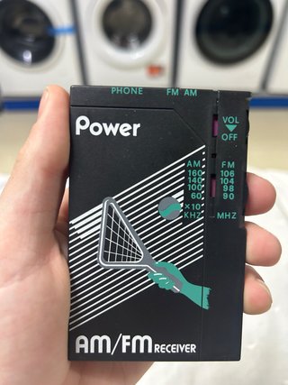Radio Portátil AM/FM Vintage
