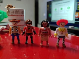 Set de 4 Figuras Playmobil Disney