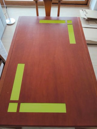 Mesa de Comedor Ampliable de Madera