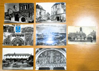 Lote de 31 postales de Borgoña-Franco Condado