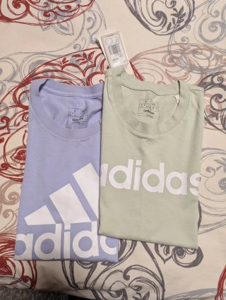 Lote 2 Camisetas Adidas Mujer Talla S