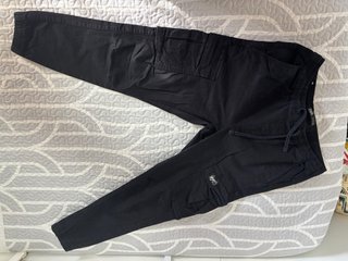 Pantalones Cargo Negros Zara