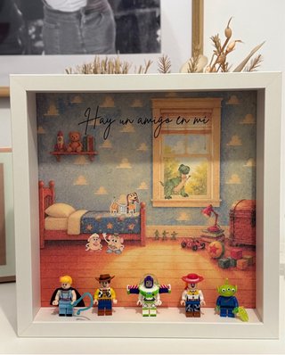 Cuadro decorativo Toy Story con figuras