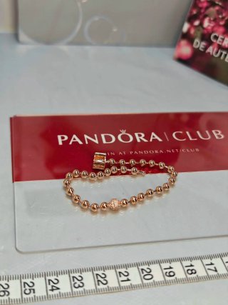 Pulsera de Pandora plata 19 cm