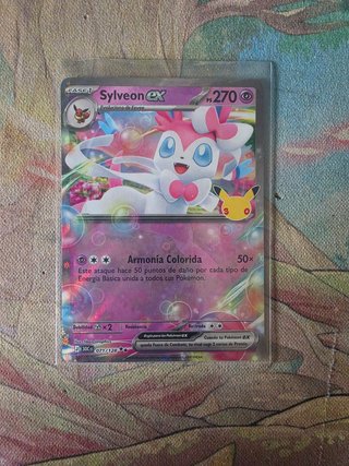 30C 071 Sylveon EX Pokémon 30th español