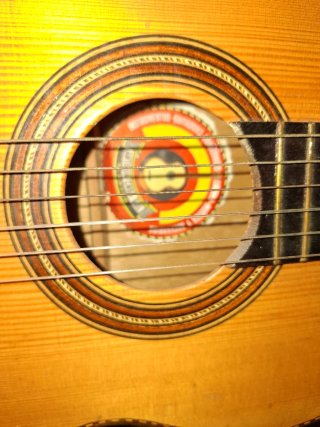 Guitarra Clásica Antigua Casa Gol