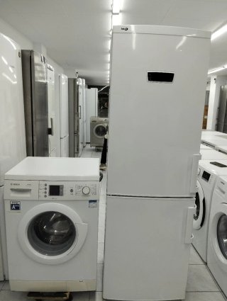 PACK NEVERA marca SAIVOD y LAVADORA marca BOSCH