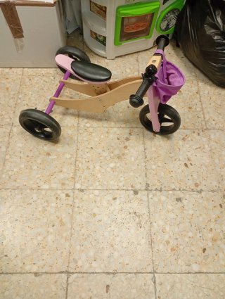 Triciclo de Madera para Niños