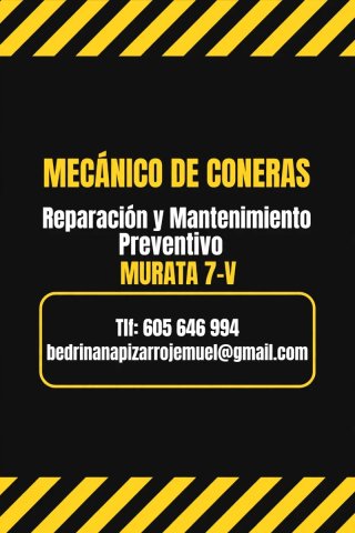 Mecánico de coneras de hilanderia
