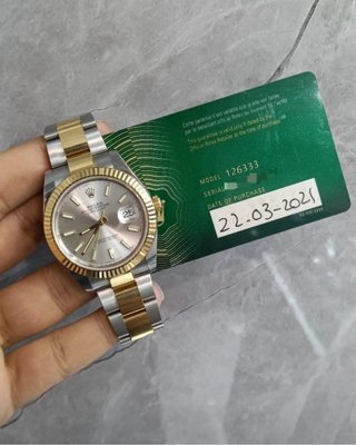 Reloj Rolex Datejust 126333