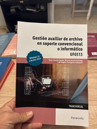 Gestión auxiliar de archivo en soporte convenci...