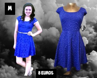 Vestido Azul Talla M