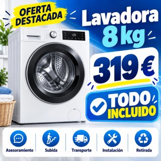 Lavadora de 8kg BECO
