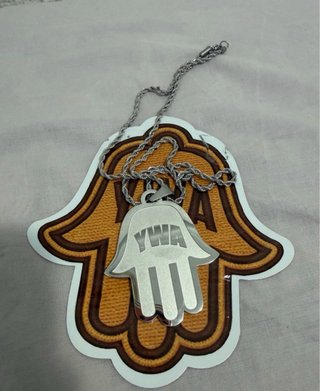 Collar antipublic YWA uwish uwishclothing silver