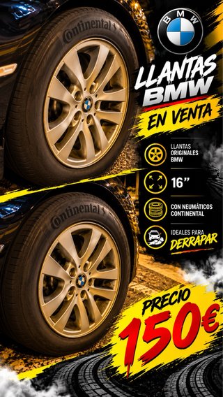 Llantas Originales BMW 16 pulgadas