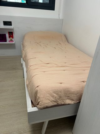 Cama de 90 con cajón inferior