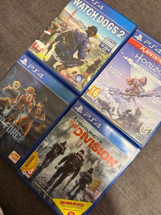 4 Juegos para PlayStation 4 (PS4)
