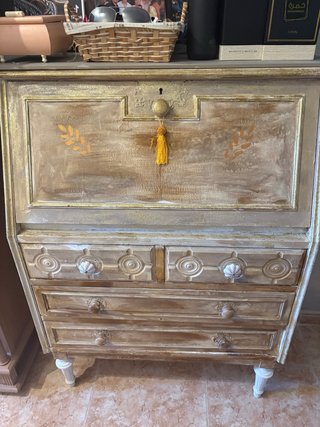 Escritorio Antiguo de Madera