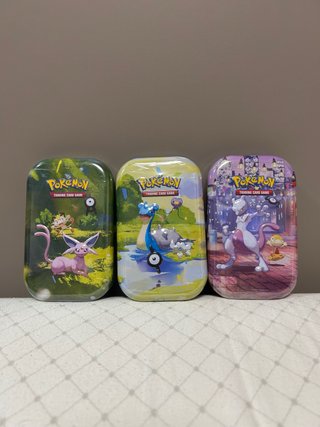 3 Latas precintadas Pokémon 30 aniversario