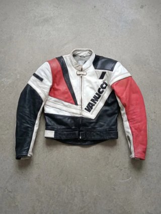 Vintage Vanucci chaqueta de cuero