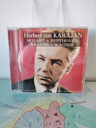 CD Herbert von Karajan - Mozart, Beethoven, Brahms