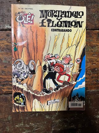 Comic Olé! Mortadelo y Filemón número 58