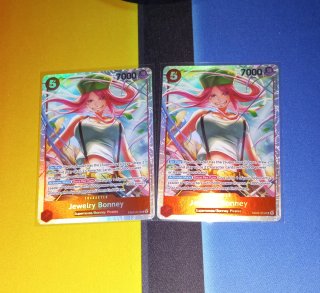 2x Jewelry Bonney SR cartas One Piece EB05