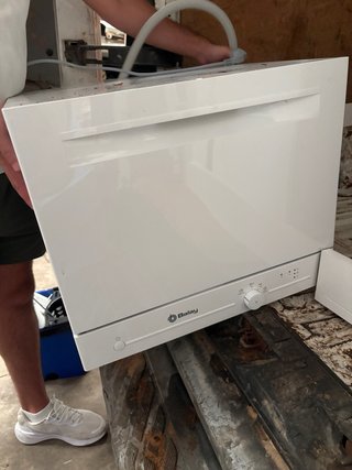 Lavavajillas compacto Balay blanco pequeño