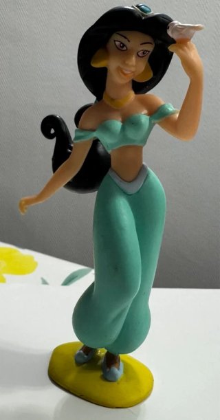 Figura Jasmine Disney Aladdín Bullyland Vintage