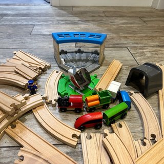 Tren de Madera y Accesorios IKEA
