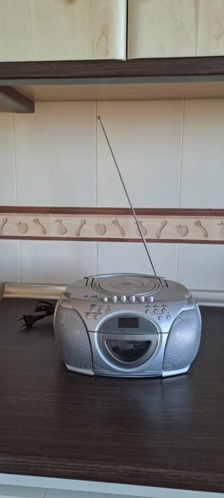 Radio CD MP3 con USB y Cassette