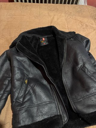 Chaqueta Alpha Industries Negra Talla L