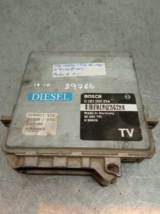 Centralita motor uce opel 89765 0281001214 omega