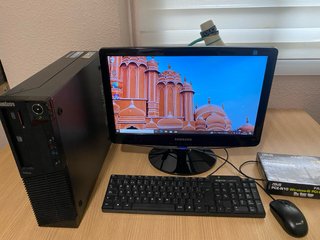 PC Completo Lenovo i5, 16GB RAM, Monitor