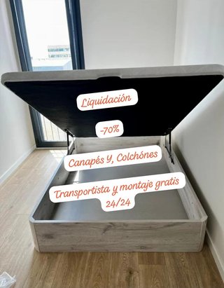 Canapé y colchón