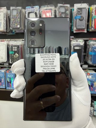 Samsung Note 20 Ultra 5G 256GB Negro