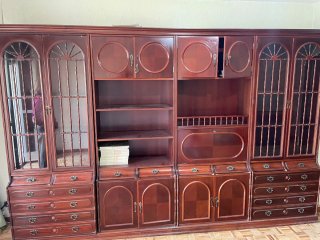 Mueble de salón de madera