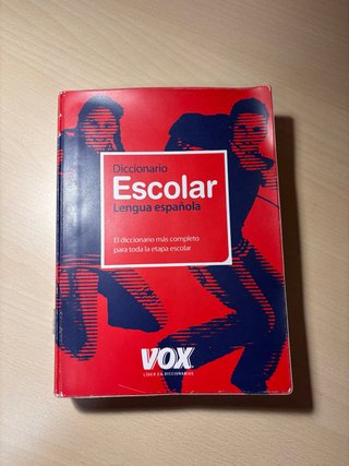 Diccionario Escolar Lengua española