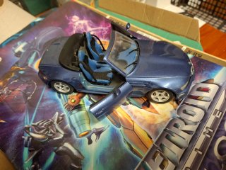 Maqueta BMW M Roadster Burago 1/24