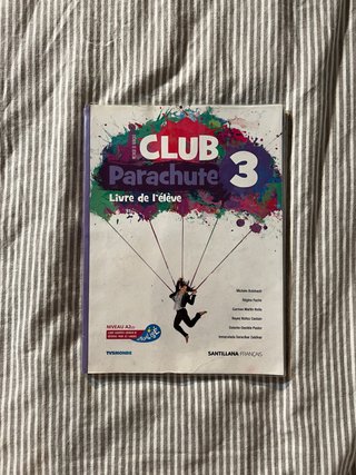 Club parachute 3 Libro francés