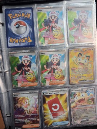Lote de 8 Cartas Pokémon Full Art