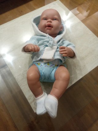 Muñeco Miyo con albornoz